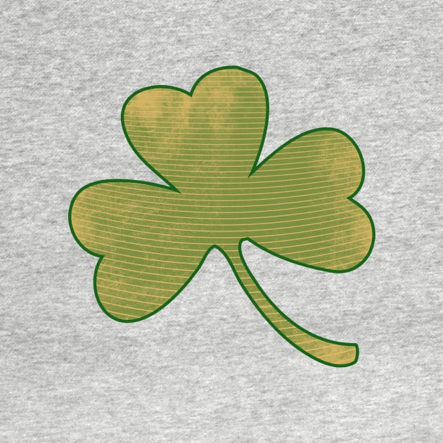 VIntage shamrock for st patricks day by bubbsnugg